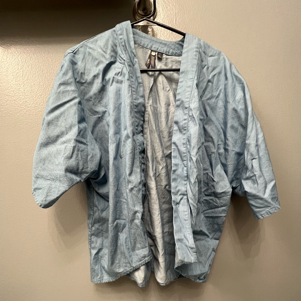 Orb lightweight open front cardigan size small